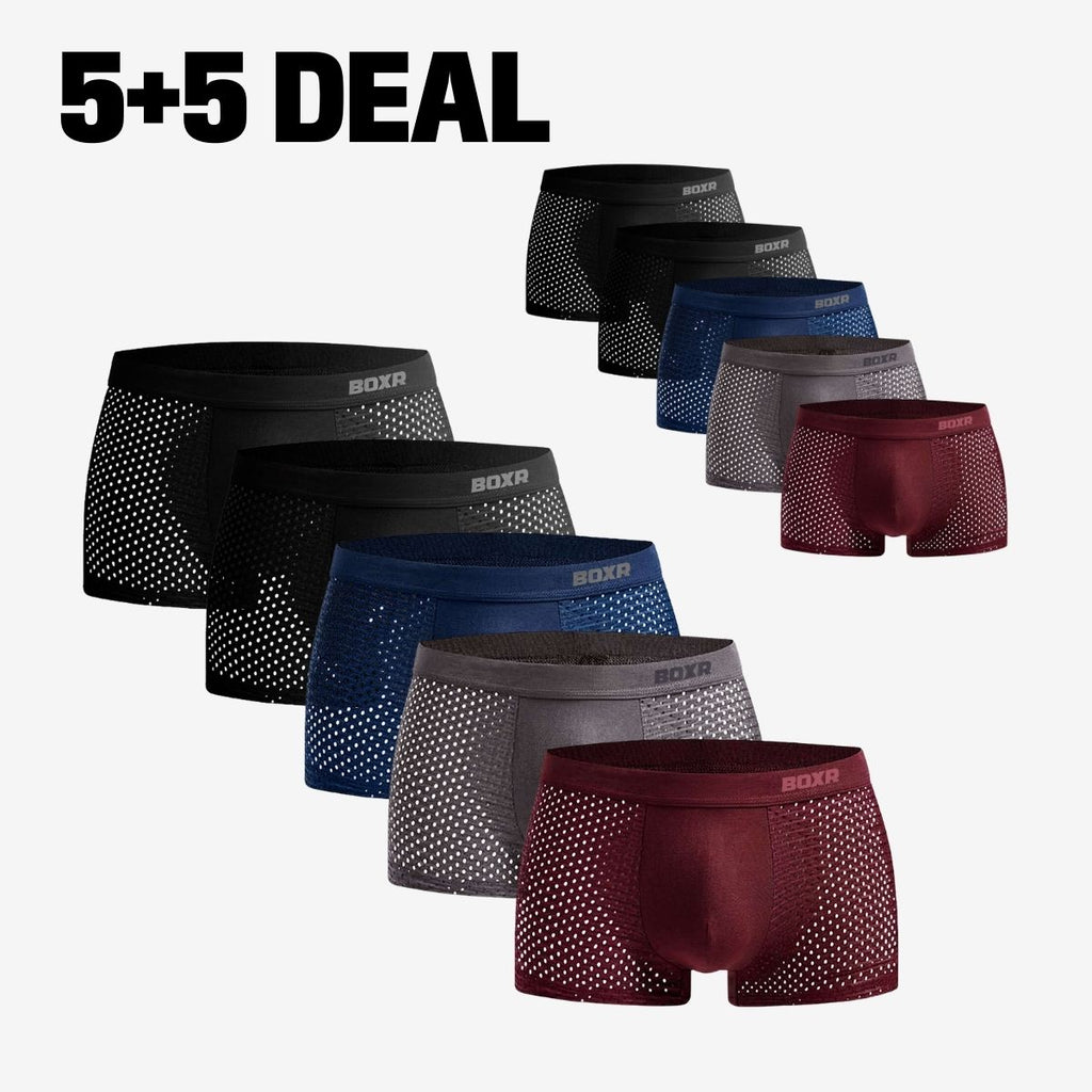 Bamboo Boxer Shorts Original Buy 5, Get 5 Free