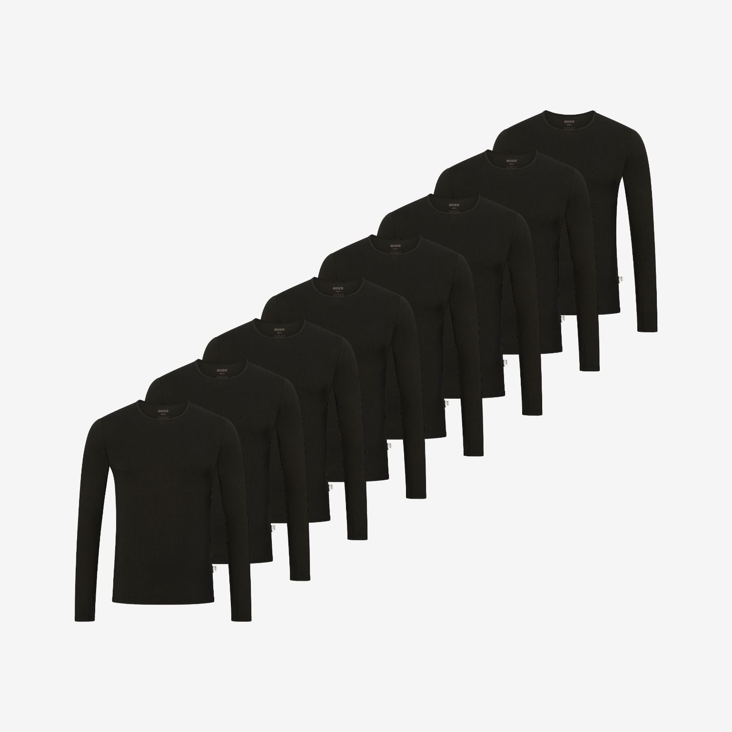 Bamboo Long Sleeve Undershirts 8-Pack