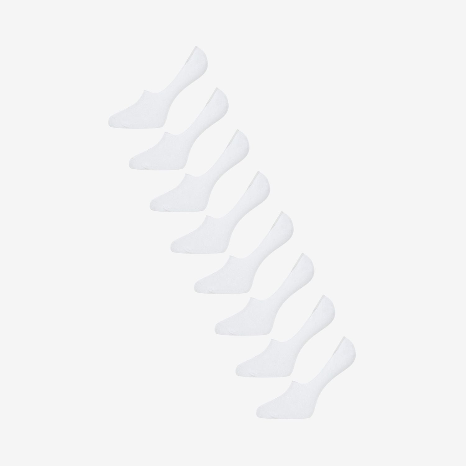 Bamboo No Show Socks 8-Pack